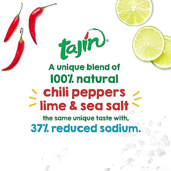 2 Tajin Clásico Low Sodium Seasoning 5 oz (Pack of 1)…