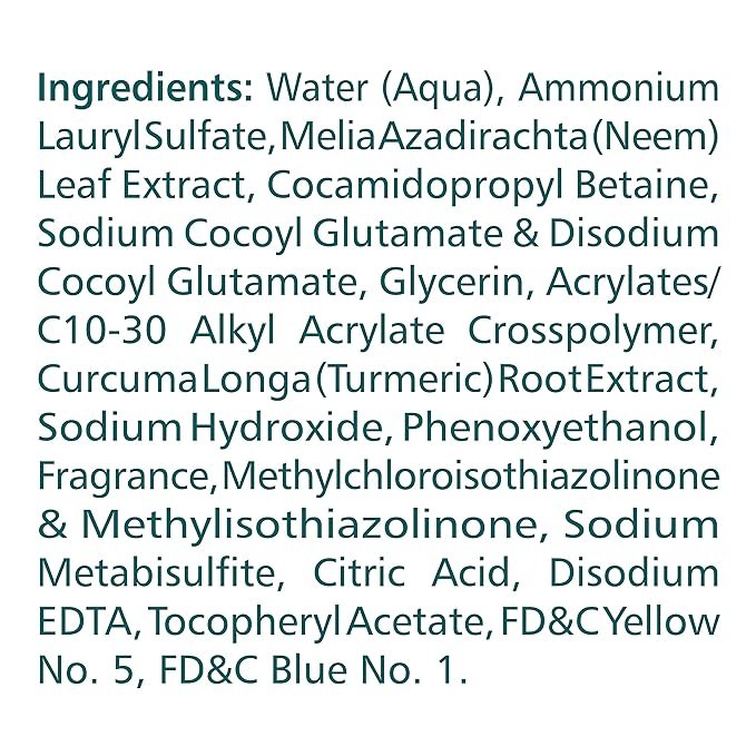 5 Himalaya Purifying Neem Face Wash, Normal to Oily Skin, for Occasional Acne, with Turmeric, Vegan, Cruelty Free, Soap Free, Paraben Free, Dermatologically Tested, SLS/SLES Free, 5.07 Fl Oz., 150 mL, 2 Pack
