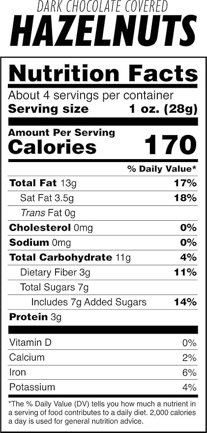 2 Taza Chocolate Organic Chocolate Covered Hazelnuts, 55% Dark Chocolate, 4.2 Oz (Pack of 12)