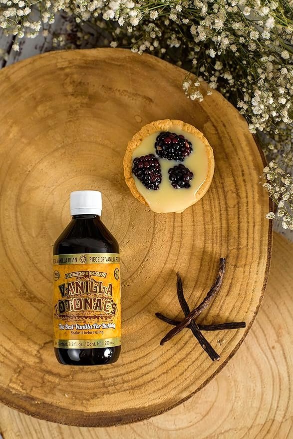 2 Totonac's Mexican Pure Vanilla Extract - 8.3 Oz (250 mL) Bottle