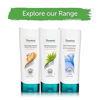 5 Himalaya Gentle Daily Care Protein Conditioner for Smooth, Shiny, Tangle-Free Hair, 6.76 oz, 3 Pack