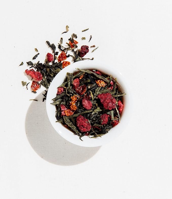 2 Art of Tea | Pomegranate Green Tea | 12 Count Sampler Box