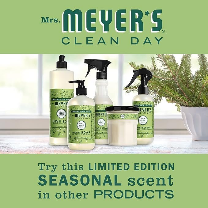 4 Mrs. Meyer's Multi-Surface Cleaner Iowa Pine, 16 OZ