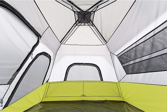 3 CORE 6 Person Instant Cabin Tent with Included Footprint and Tent Kit