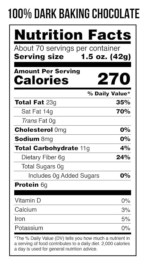 1 Taza Chocolate Organic Bulk Baking Chocolate 100%, 3 kg bag (1 count), Vegan