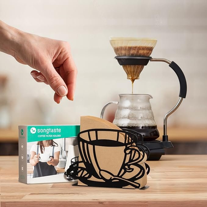 1 Coffee Filter Holder Container Stand