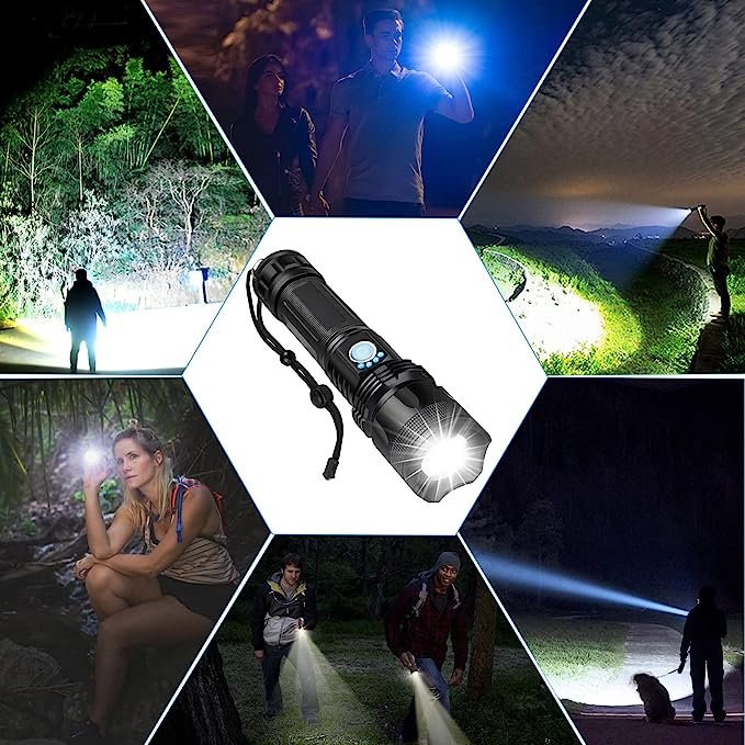 4 AXRUNZE LumensMax Handheld Flashlight