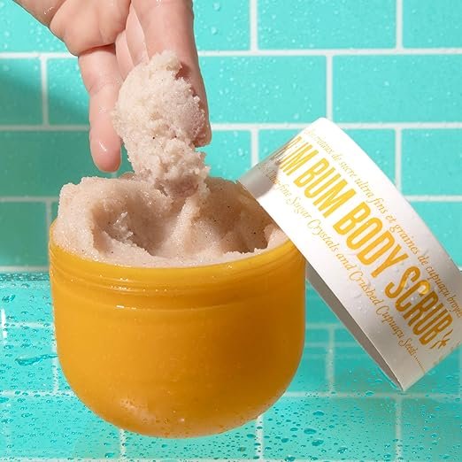 5 SOL DE JANEIRO Brazilian Bum Bum Cream with Bum Bum Body Scrub Full Size Smoothing and Tightening Bundle