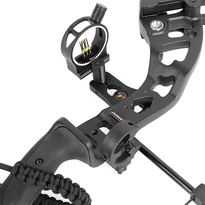 3 AMXSG Archery Kit - 30-55 lbs Draw Weight Bow Set for Hunting, 310fps Speed - Right Handed, Including Hunting Accessories