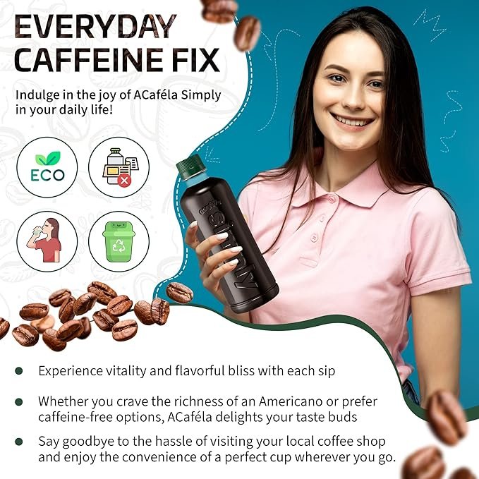1 [BINGGRAE] Simply Brewed Coffee, Crafted with Extracts of Espresso & Cold Brew, Environmentally Friendly & Minimalist Packaging - Created in Korea Individually Packed (400ml x 20ct) (Decaffeinated Americano)