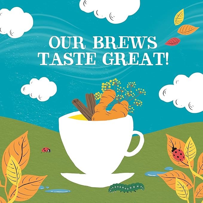 4 Clipper Tea Spicy Chai Herbal Tea – Caffeine Free, USDA Organic, Great Hot or Iced – Warming, Spicy, Natural, Fair & Delicious – 200 Tea Bags
