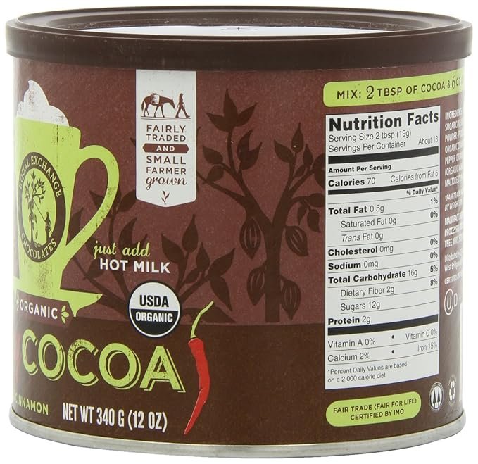 1 Equal Exchange Organic Spicy Hot Cocoa, 12-Ounce (Pack of 3)