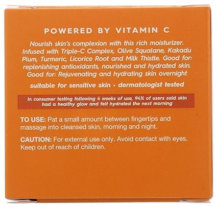 1 Avalon Organics Renewal Crème Riche with Vitamin C, 1.7 Oz