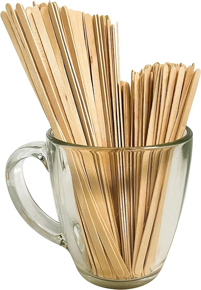 4 KingSeal Birchwood Beverage Stirrers - 1000 Pack