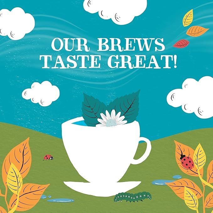 4 Clipper Tea Snore and Peace Chamomile & Lavender Herbal Tea – Caffeine Free, USDA Organic, Great Hot or Iced – Comfortingly Floral, Natural, Fair & Delicious – 200 Tea Bags