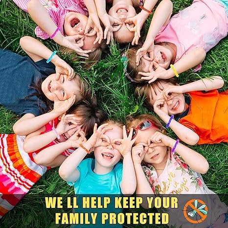 3 Waterproof Mosquito Bracelets and Patches Bundle - 48 Count