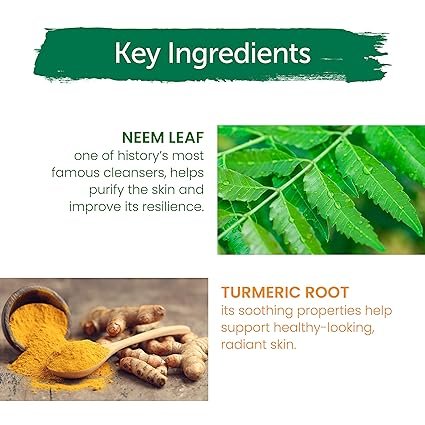 4 Himalaya Purifying Neem Mask for Deep Cleaning, to Reduce Acne & Leave a Clean, Clear Complexion, 5.07 oz