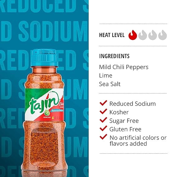 1 Tajin Clásico Low Sodium Seasoning 5 oz (Pack of 1)…
