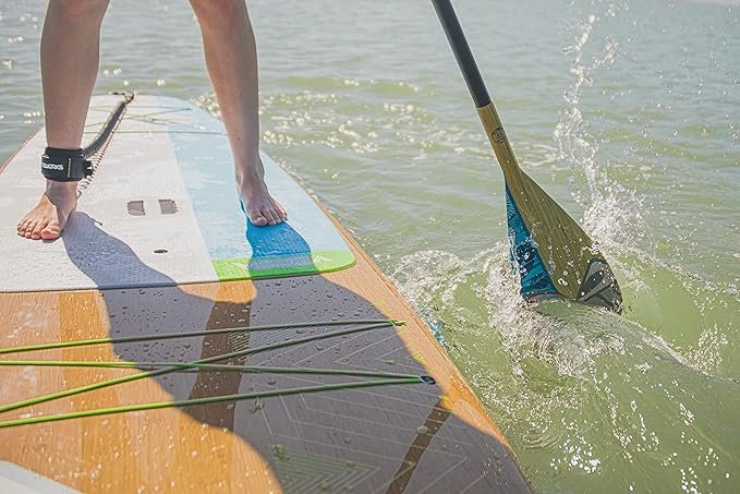 2 Boardworks Versa Stand Up Paddleboard 10' 6, Bamboo/Blue