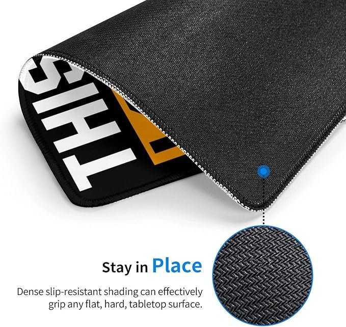 2 This Guy Loves Bitcoin Mouse Pad 10x12 in Waterproof Non-Slip Rubber Mouse Pad for Laptop Office Desk Accessories Gaming Mouse Pad
