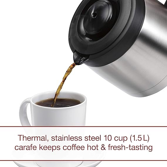3 WGS100S: Stainless Steel Programmable Coffee Maker