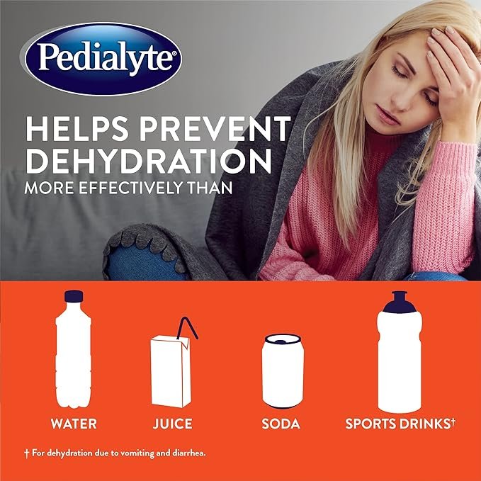 2 Pedialyte®, Electrolyte Powder Sticks, Oral Rehydration Solution, Fruit Punch, 8 x 8.5 g, Electrolyte Powder Packets