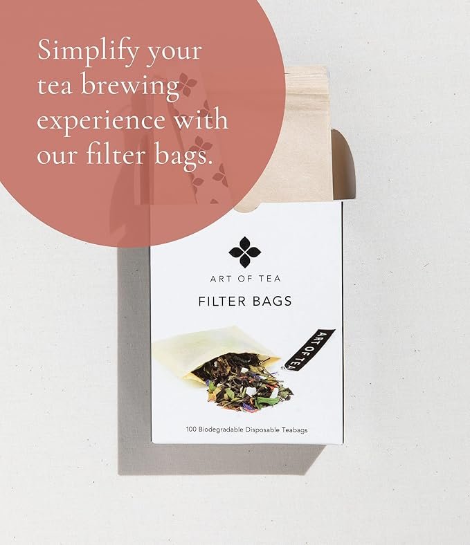 4 Art of Tea | Endurance 3.5oz Tin (Puerh, Ashwaganda, and Nettle Leaf Tea) | Wellness Loose Leaf Artisan Tea