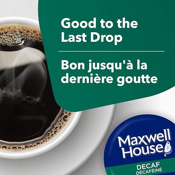 4 Maxwell House Custom Roasts Decaf T-discs