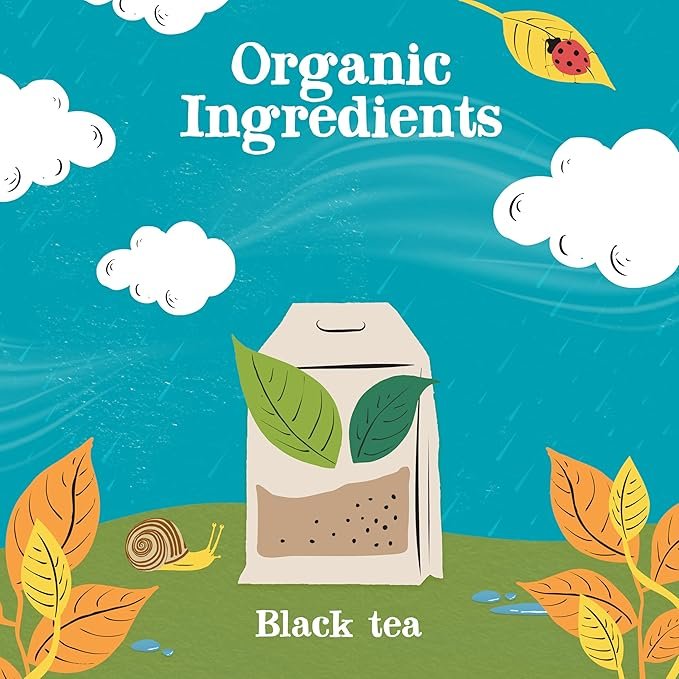 2 Clipper Tea Organic Fairtrade English Breakfast, Big Ben - USDA Organic, Non-GMO, Fair Trade, Sustainable Caffeinated Tea, 1 Pack, 20 Unbleached Tea Bags