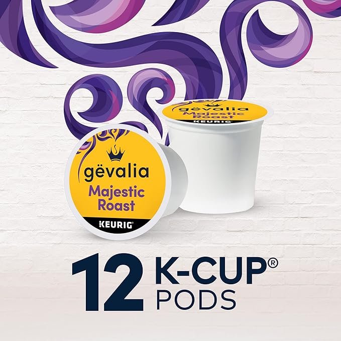 6 Gevalia Regal Brew K-Cup Coffee Pods (12 Count)