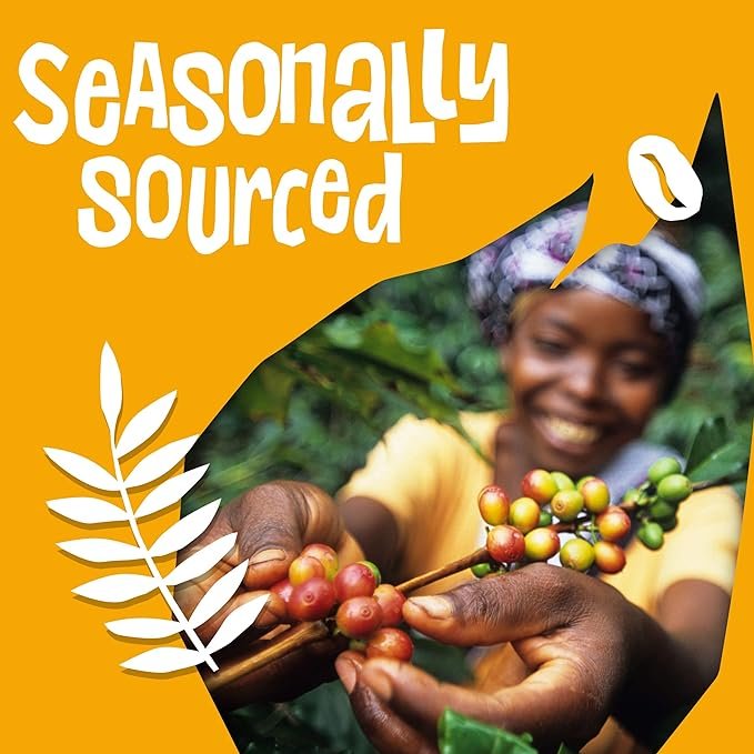4 Fairtrade Organic Coffee, Sweet Espresso Medium Dark Roast, Ground Coffee Beans - Pure Arabica Coffee (8 oz Bag), 0.5 Pound (Pack of 1)