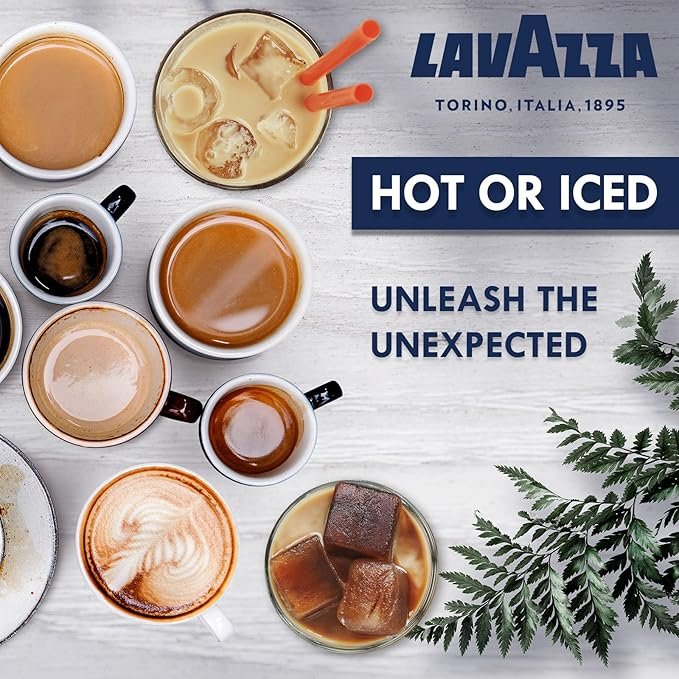 3 Lavazza Blue Capsules Coffee Pods, Premium Selection Pack - Gold Blend and Decaffeinated (Dek) for Lavazza LB Machines (all models), 50 Pods per Variety, Total of 100 Pods.