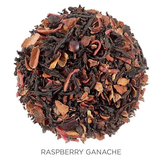 2 Tea Forte Loose Tea Canister Black Tea, Raspberry Ganache
