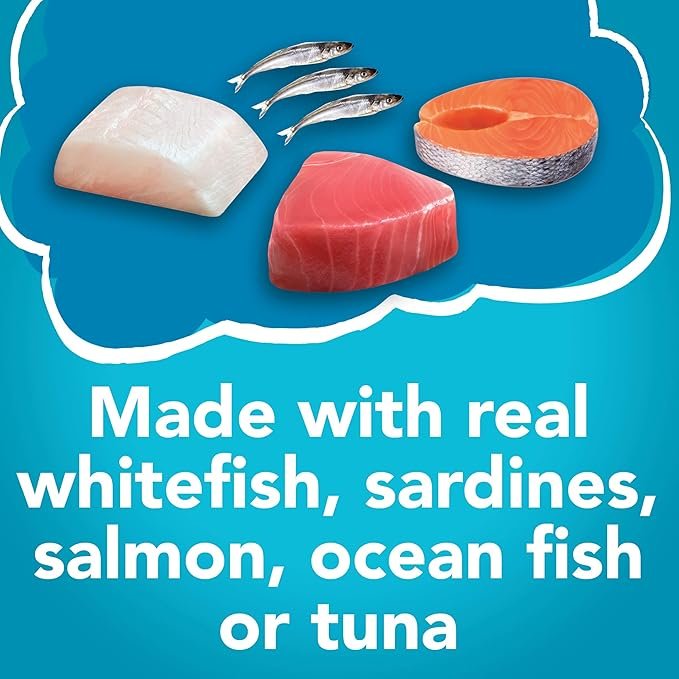 2 Purina Friskies Wet Cat Food Variety Pack, Fish-A-Licious Shreds, Prime Filets & Tasty Treasures - (Pack of 32) 5.5 oz. Cans