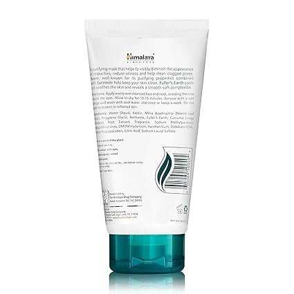 1 Himalaya Purifying Neem Mask for Deep Cleaning, to Reduce Acne & Leave a Clean, Clear Complexion, 5.07 oz