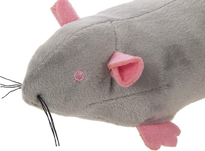 2 SmartyKat Rat Pack Kicker Plush Catnip Cat Toy - Randomly Selected Color, Jumbo