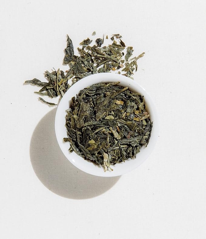 3 Art of Tea | Organic Sencha Green Tea Bags | 50 Eco Friendly Pyramid Tea Bag Sachets
