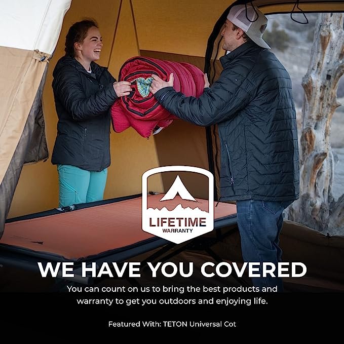 4 TETON Camping and Backpacking ComfortLite Sleep Pad