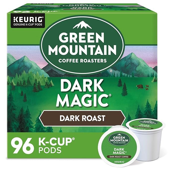 1 GMCR Dark Magic, Keurig K-Cup Pods, Dark Roast Coffee, 24 Count (4 Pack)