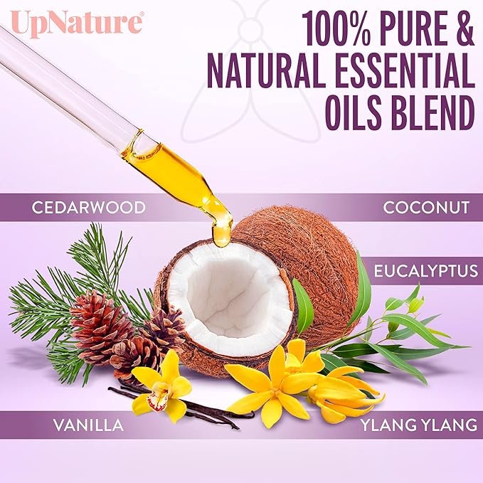 2 Essential Oil Blend 2oz for Outdoor Protection - Natural Mosquito and Insect Repellent with Eucalyptus, Ylang-Ylang, and Vanilla