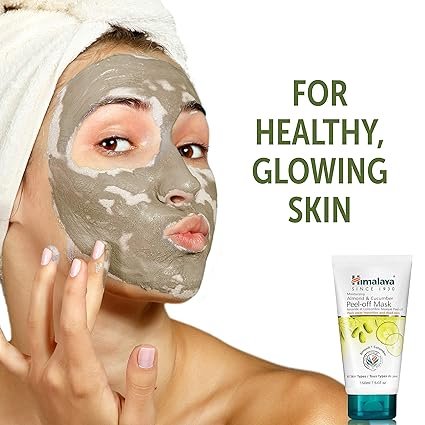 2 Himalaya Almond & Cucumber Peel-Off Mask, Removes Blemishes, Dead Cells and Impurities 5.07oz/150ml
