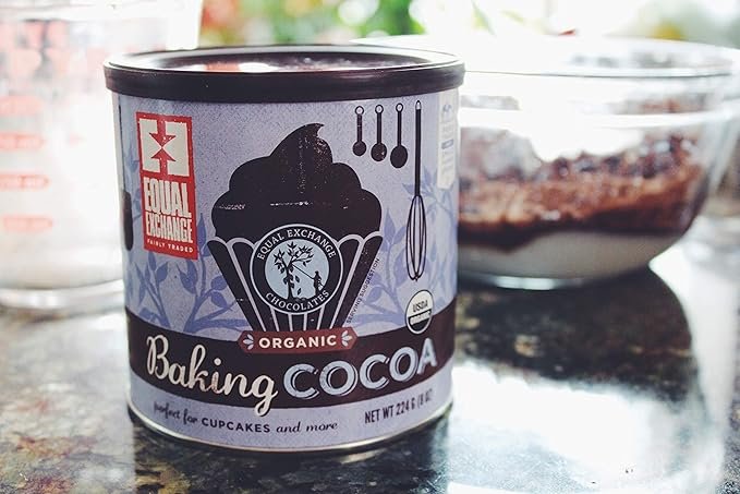 2 Equal Exchange , Can Baking Cocoa 8 Ounce