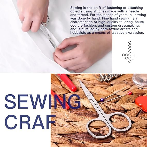 2 JUNING Sewing Kit with Case Portable Sewing Supplies for Home Traveler, Adults, Beginner, Emergency, Kids Contains Thread, Scissors, Needles, Measure etc