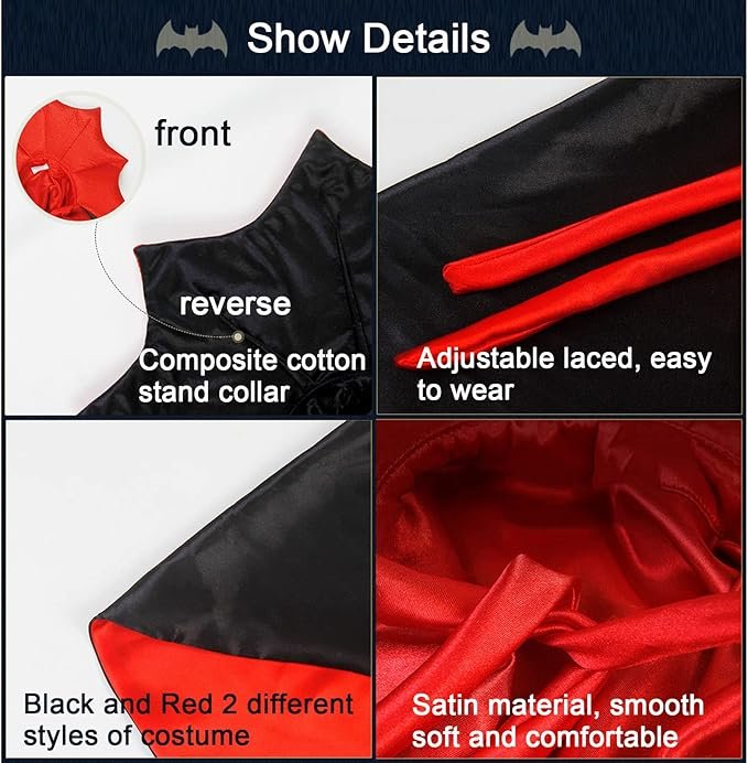 1 Dog Cape Costume - Pet Halloween Costumes Cat Vampire Cloak, Dog Witch Clothes for Small Medium Dogs Cats Puppy, Funny Dog Cosplay Dress Wizard Outfit, Dog Mantle Apparel for Halloween Party
