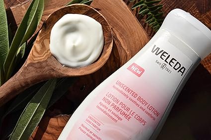 2 Weleda Calming Unscented Body Lotion, Parabens Free, 6.8 Fluid Ounce (Pack of 1)