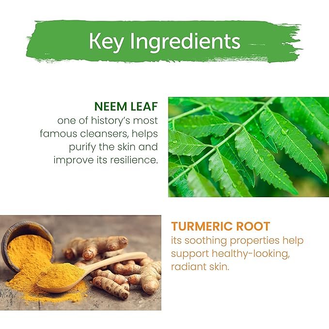 7 Himalaya Purifying Neem Face Wash, Normal to Oily Skin, for Occasional Acne, with Turmeric, Vegan, Cruelty Free, Soap Free, Paraben Free, Dermatologically Tested, SLS/SLES Free, 5.07 Fl Oz., 150 mL, 2 Pack