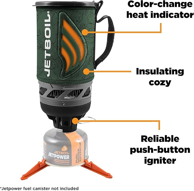 2 Jetboil Flash Camping and Backpacking Stove Cooking System