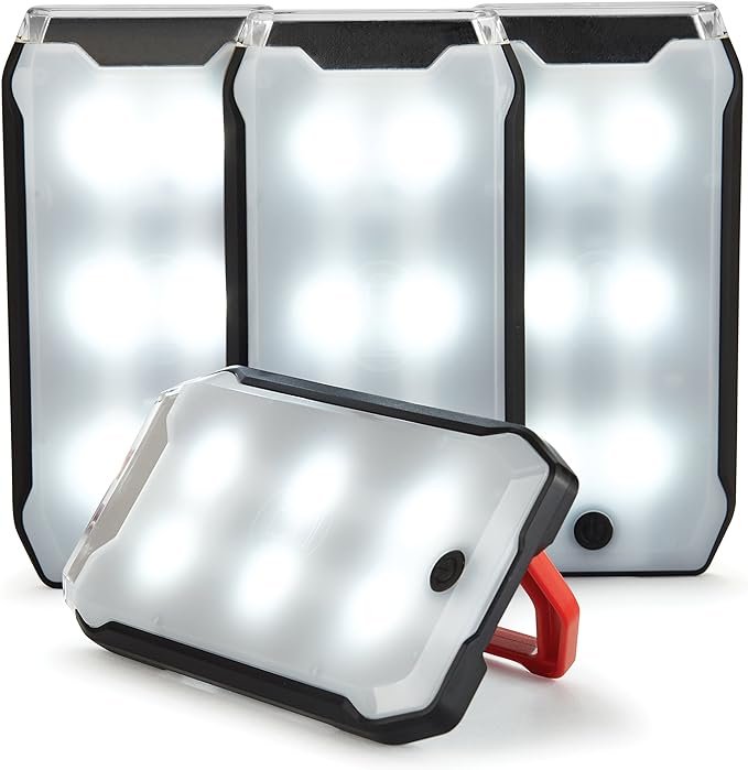1 Coleman Multi-Panel Rechargeable LED Lantern, Water-Resistant Lantern with Removable Magnetic Light Panels, Built-in Flashlight, & USB Charging Port; Great for Camping, Hunting, Emergencies, & More
