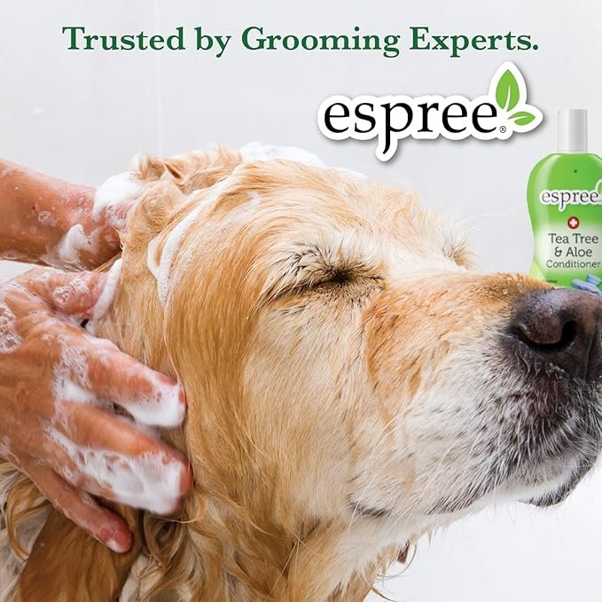 3 Espree Flea & Tick Shampoo for Dogs and Cats - Cleans and Condition's Pet's Coat - Leaves Pet Smelling Fresh and Clean - 1 Gallon