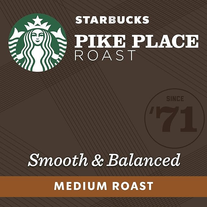3 Nespresso Medium Roast Coffee - Pike Place Blend (50-count Nespresso Original Line compatible capsules)